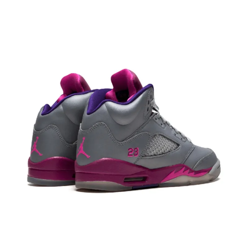 Air Jordan 5 Retro Cement Grey Pink GS – 440892-009