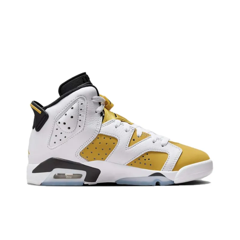 Air Jordan 6 Retro Yellow Ochre GS – 384665-170