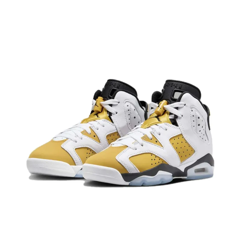 Air Jordan 6 Retro Yellow Ochre GS – 384665-170