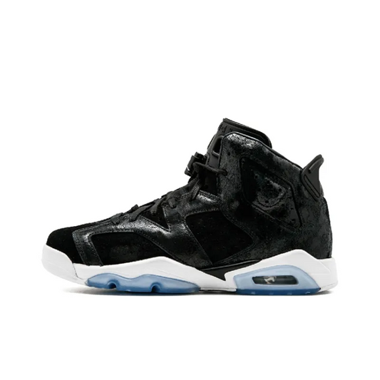 Air Jordan 6 Retro Heiress Black Suede GS – 881430-029