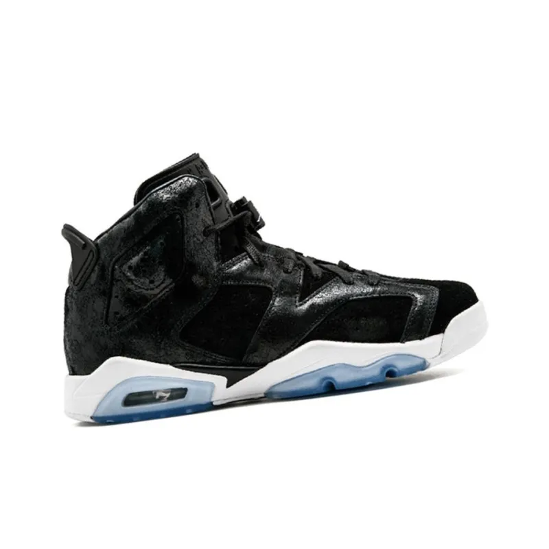 Air Jordan 6 Retro Heiress Black Suede GS – 881430-029