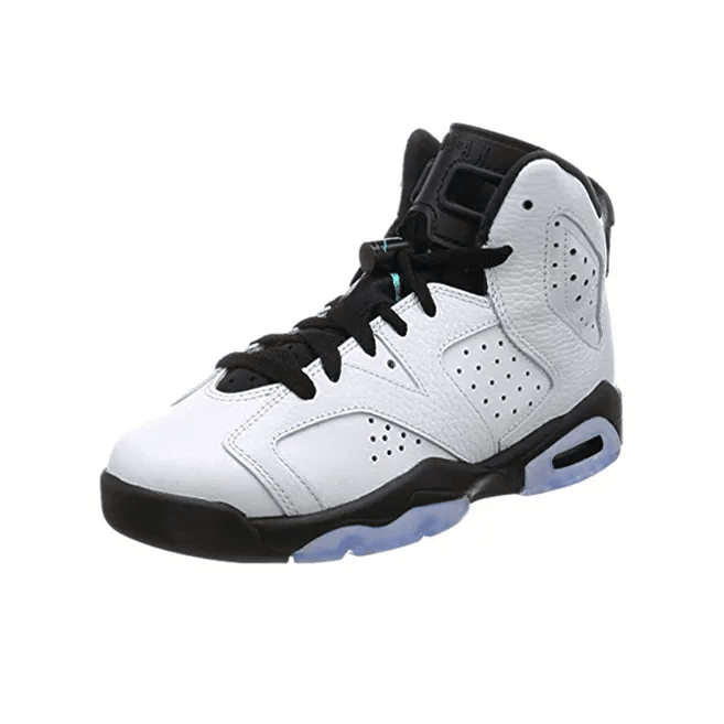 Air Jordan 6 Retro White Jade Black GS – 384665-122