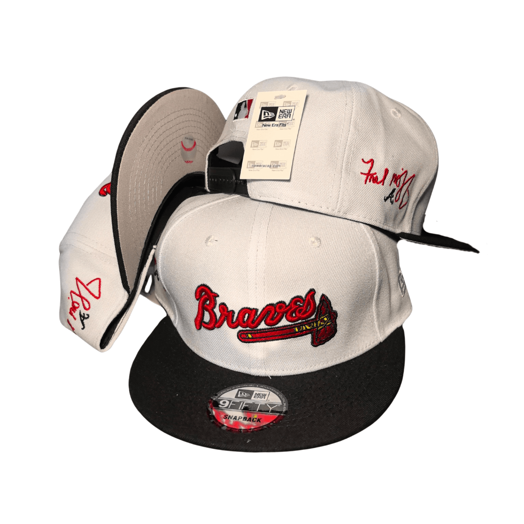 Atlanta Braves Just Caps Hall of Fame Fred McGriff 59FIFTY Cream – Snapback Cap