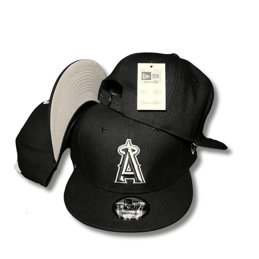 Los Angeles Angels New Era 9Fifty Black and White – Snapback Cap