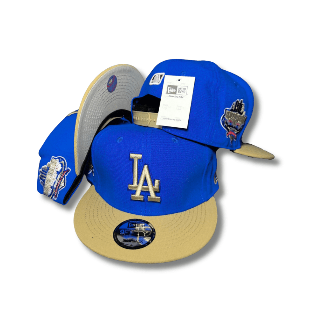 New Era 59Fifty Fitted Los Angeles Dodgers (Dark Royal/Vegas Gold 22 ASG Patch) - Snapback Cap