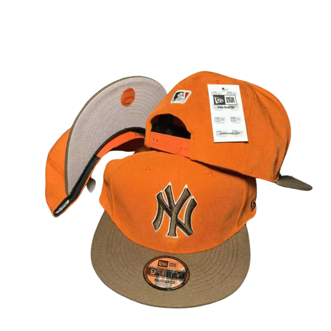 Men's New York Yankees New Era Brown/Charcoal Two-Tone Color Pack 9FIFTY – Snapback Cap