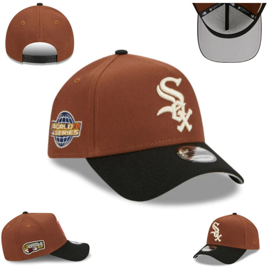 Chicago White Sox World Series Brown and Black Adjustable Cap