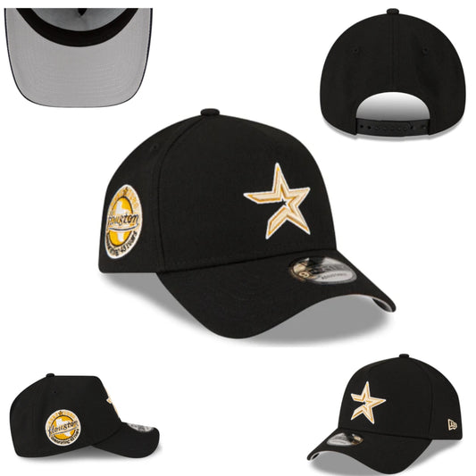 Houston Astros Black 45th Anniversary Snapback Hat