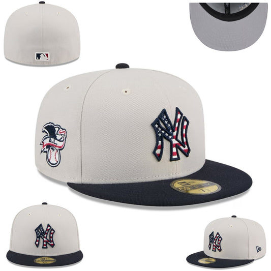 New York Yankees Patriotic Fitted Cap