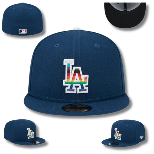 Los Angeles Dodgers Pride Logo Fitted Cap