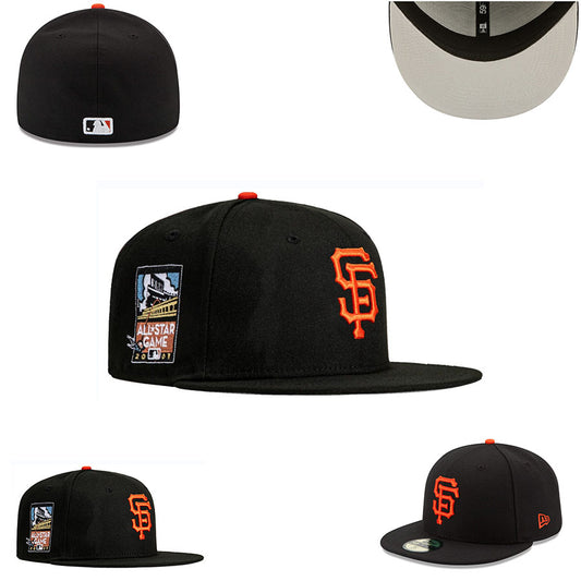 San Francisco Giants 2007 All-Star Game Black Fitted Cap