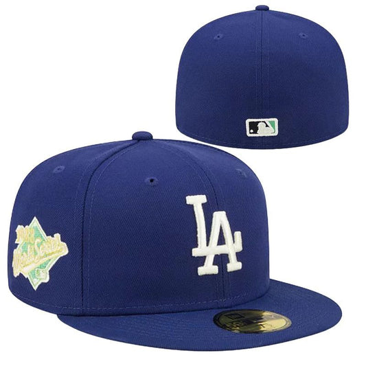 Los Angeles Dodgers World Series 59FIFTY Fitted Hat – Classic Blue with Championship Patch