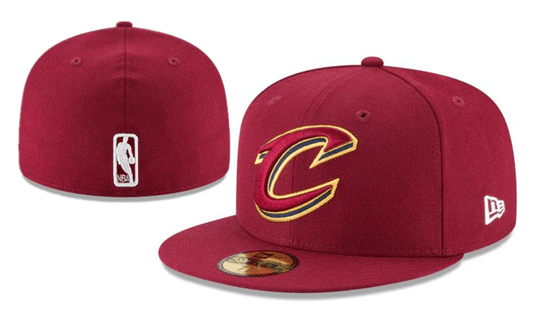 Cleveland Cavaliers NBA Snapback Cap with Embroidered Logo – Maroon