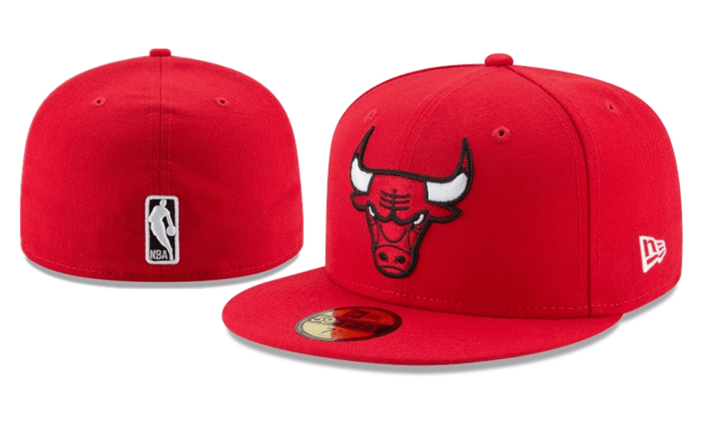 Chicago Bulls NBA Snapback Cap with Embroidered Logo – Red