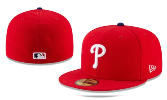 Philadelphia Phillies Authentic On-Field Fitted MLB Hat – Red