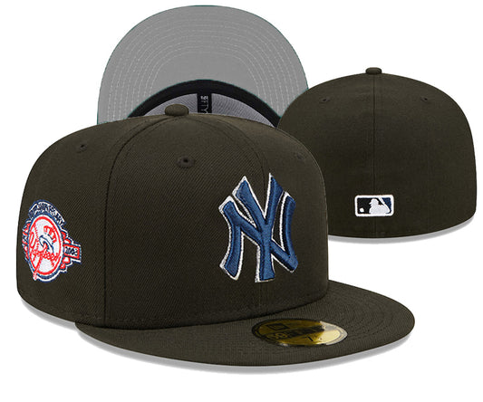 New York Yankees 2003 World Series Snapback Hat – Olive Green