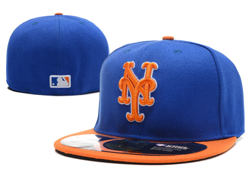 New York Mets Blue and Orange 59FIFTY Fitted Cap – Vibrant Game Day Style