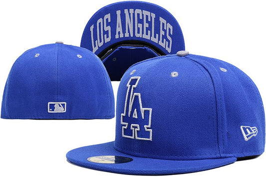 Los Angeles Angels Red Fitted Hat with Bold Team Logo and Side Patch