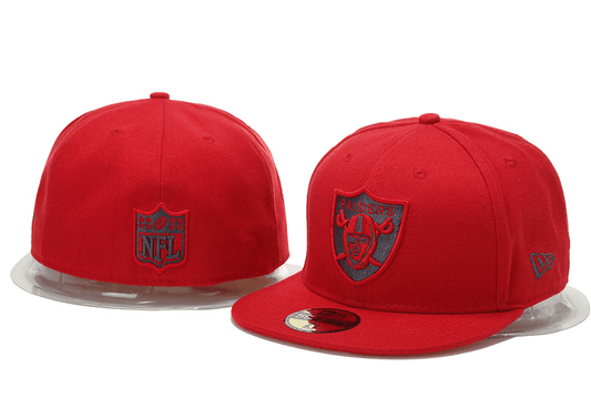 Red NFL Star Snapback Hat with Bold Embroidered Logo