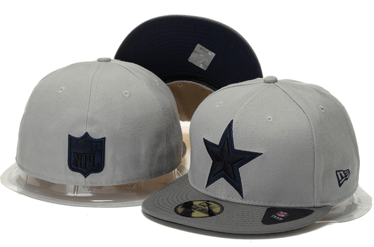 Dallas Cowboys Gray and Navy Snapback Hat with Embroidered Star Logo