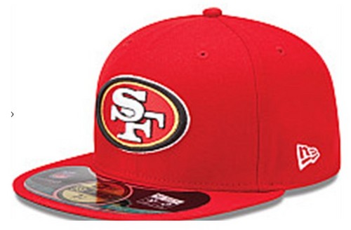 San Francisco 49ers NFL Fitted Hat with Iconic Team Logo – Vibrant Red