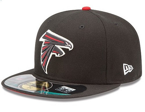 Atlanta Falcons NFL Fitted Hat with Team Logo – Black