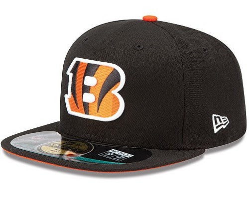 Cincinnati Bengals Snapback Hat with Embroidered Team Logo – Black and Orange