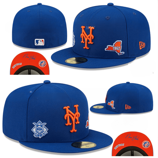 New York Mets 1962 Commemorative Fitted Hat – Royal Blue