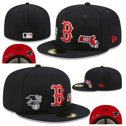 Boston Red Sox 1901 Heritage Fitted Hat – Navy