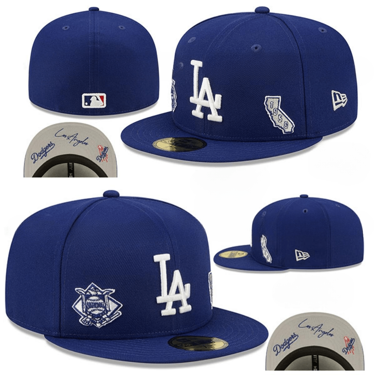 Los Angeles Dodgers California Legacy Fitted Hat – Blue