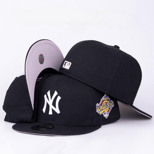 New York Yankees 1996 World Series Black Fitted Hat – Commemorative Edition