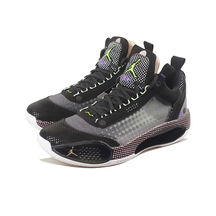 Air Jordan 34 Basketball Shoes Men Low-top Black – Cz7751-013