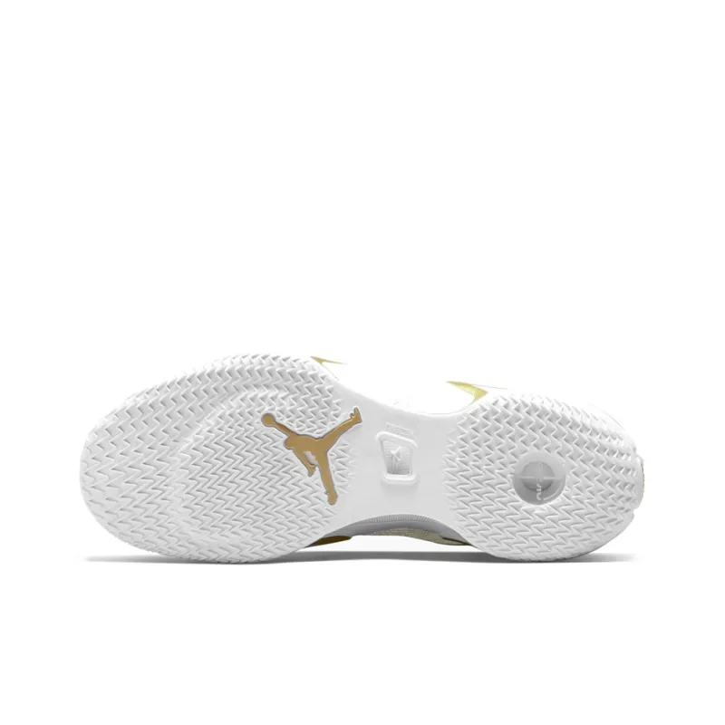 Air Jordan 36 Basketball Shoes Men Mid-top WhiteGold – DM7580-100