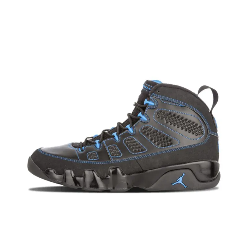 Air Jordan 9 Retro Photo Blue Black Bottom B-Grade – 302370-007B