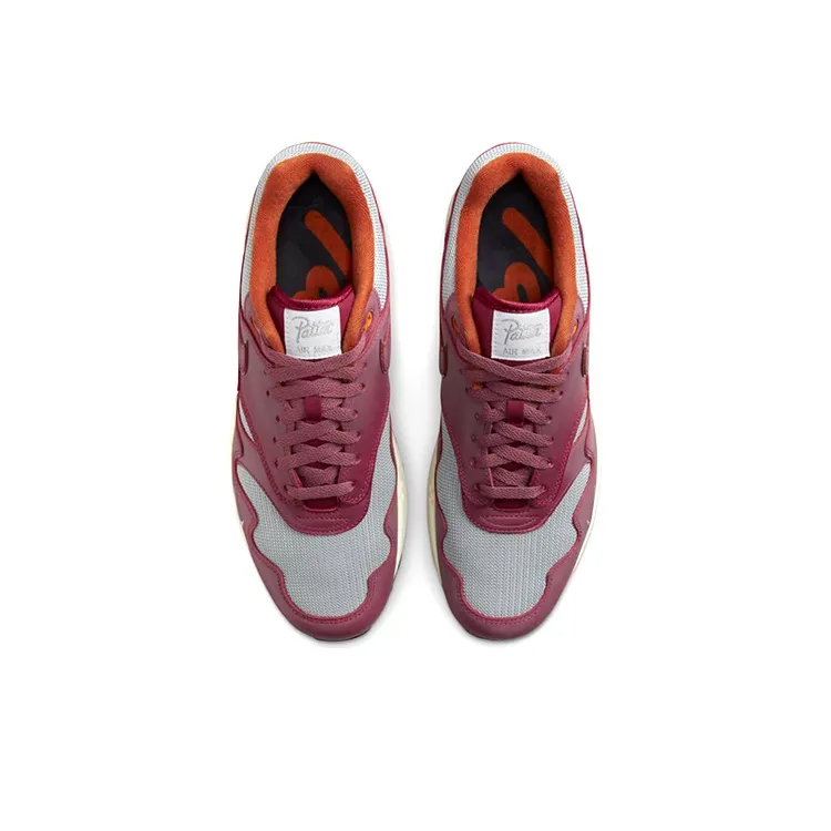 Air Max 1 Patta Waves Rush Maroon Without Bracelet – Do9549-001