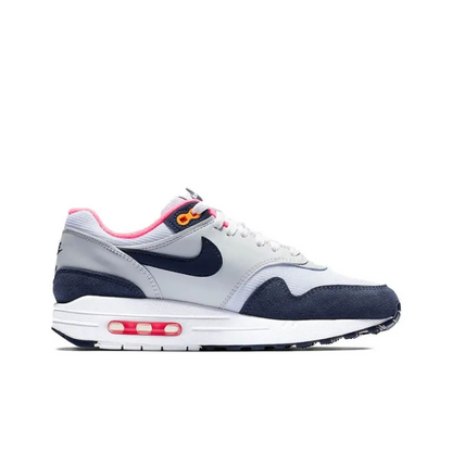 Air Max 1 Pure Platinum Midnight Navy Racer Pink – 319986-116