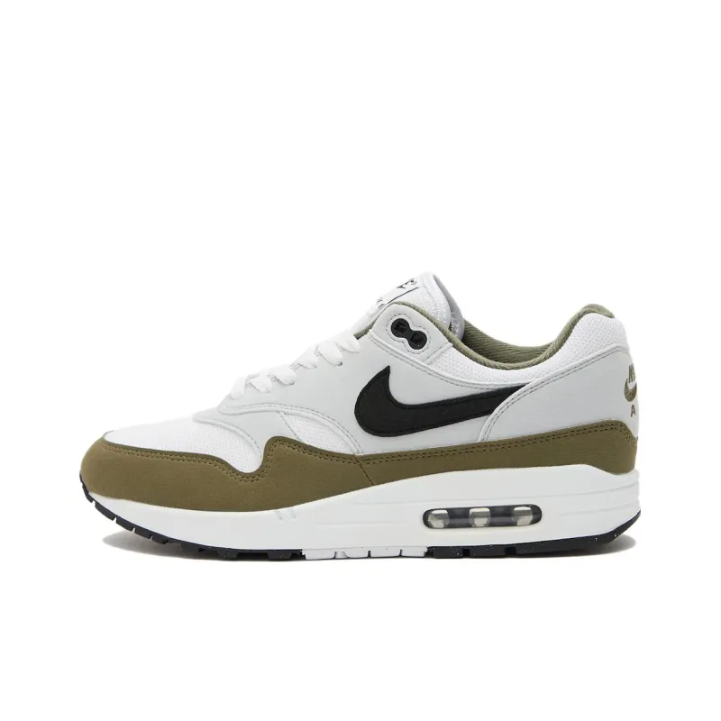 Air Max 1 White Black Medium Olive – Fd9082-102