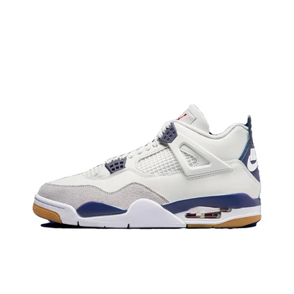 Air Jordan 4 Vintage Basketball Shoes Men Low-top WhiteBlue – DR5415-100