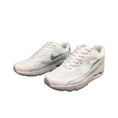 Air Max 1 Running Shoes Unisex Low-top White Silver – 875695-103