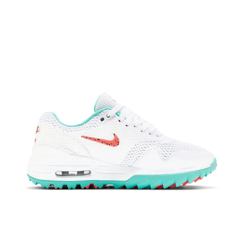 Air Max 1 Running Shoes Women’s Low-top White Pink Blue – Ci7736-101