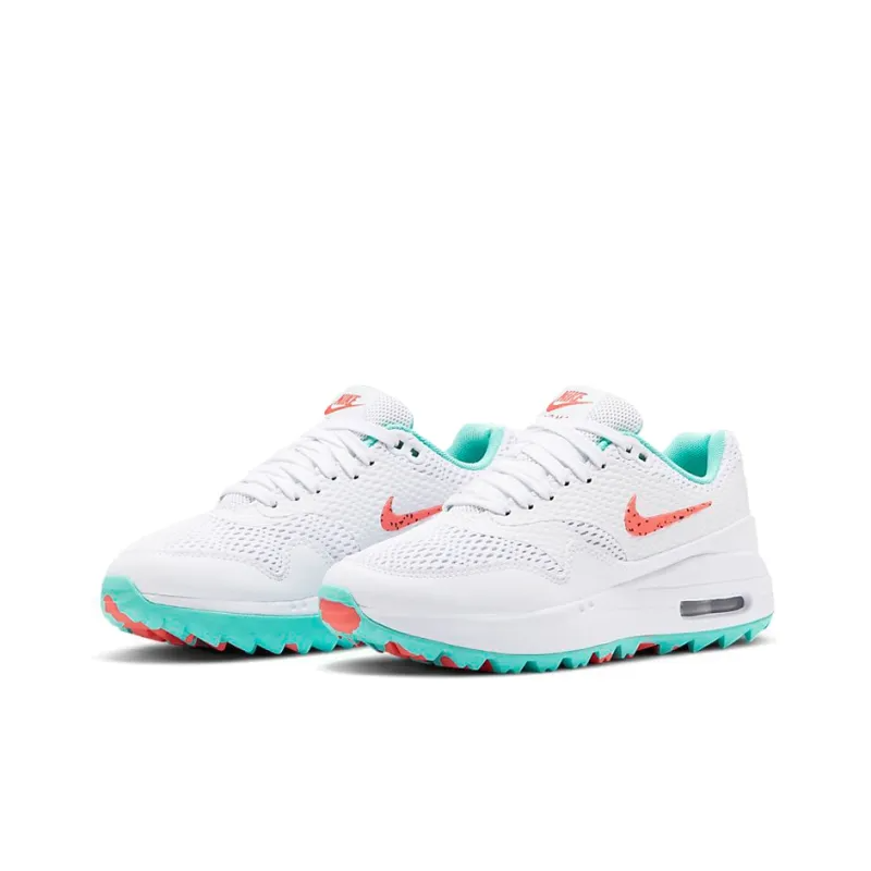 Air Max 1 Running Shoes Women’s Low-top White Pink Blue – Ci7736-101