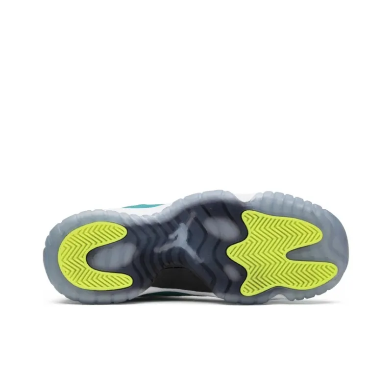 Air Jordan 11 Retro Low Aqua Safari GS – 580521-143