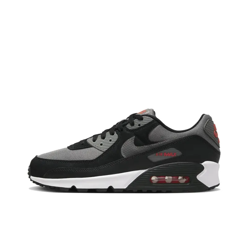 Air Max 90 Grey Black Red 2022 – Fd0664-001