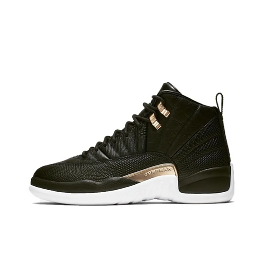 Air Jordan 12 Retro Black Metallic Gold White – AQ6068-007