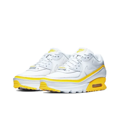 X Undefeated Air Max 90 ‘whiteoptic Yellow’ Sneakers – Cj7197-101