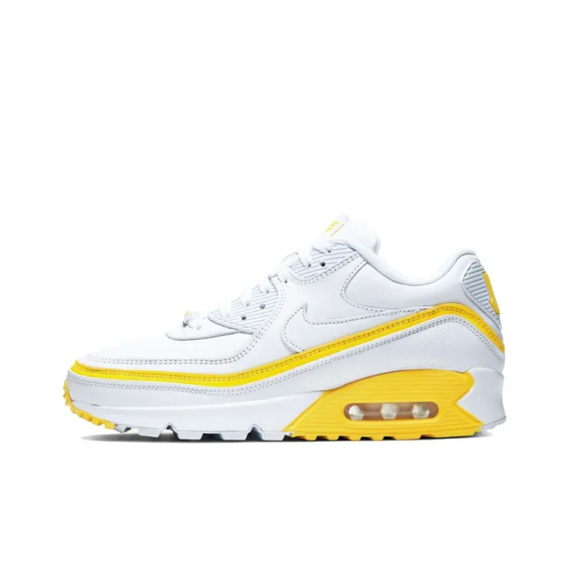 X Undefeated Air Max 90 ‘whiteoptic Yellow’ Sneakers – Cj7197-101