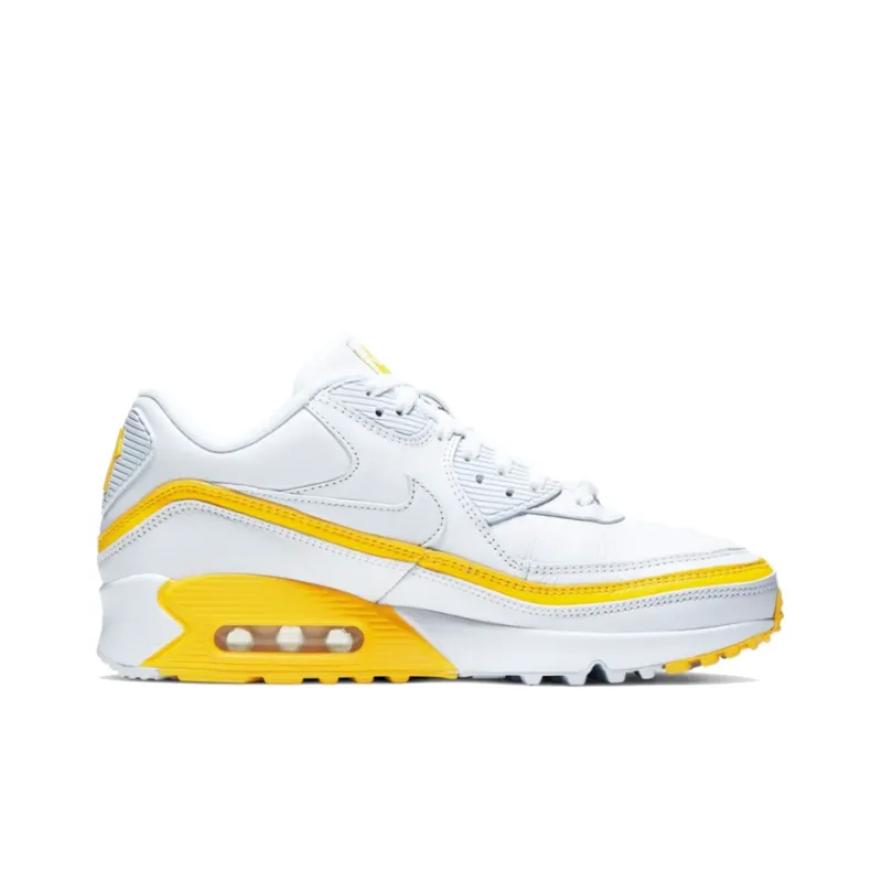 X Undefeated Air Max 90 ‘whiteoptic Yellow’ Sneakers – Cj7197-101