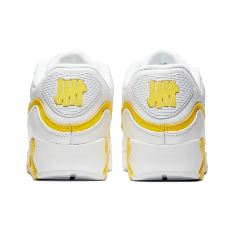 X Undefeated Air Max 90 ‘whiteoptic Yellow’ Sneakers – Cj7197-101