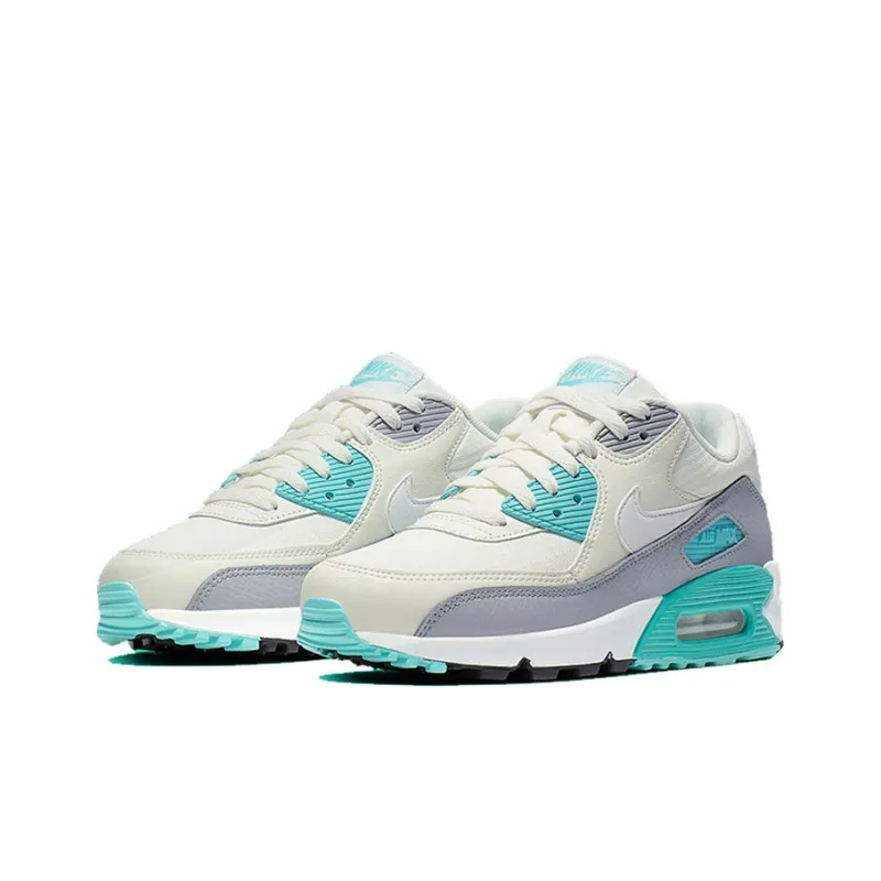 Air Max 90 Running Shoes Women’s Low-top Off Whitemint Green – 325213-140