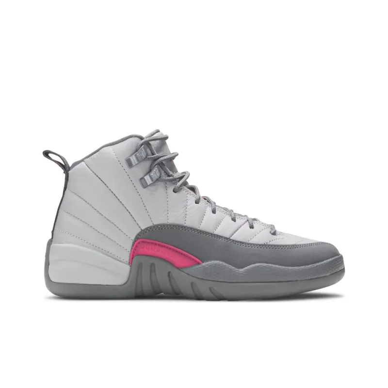 Air Jordan 12 Retro Wolf Grey Vivid Pink GS – 510815-029